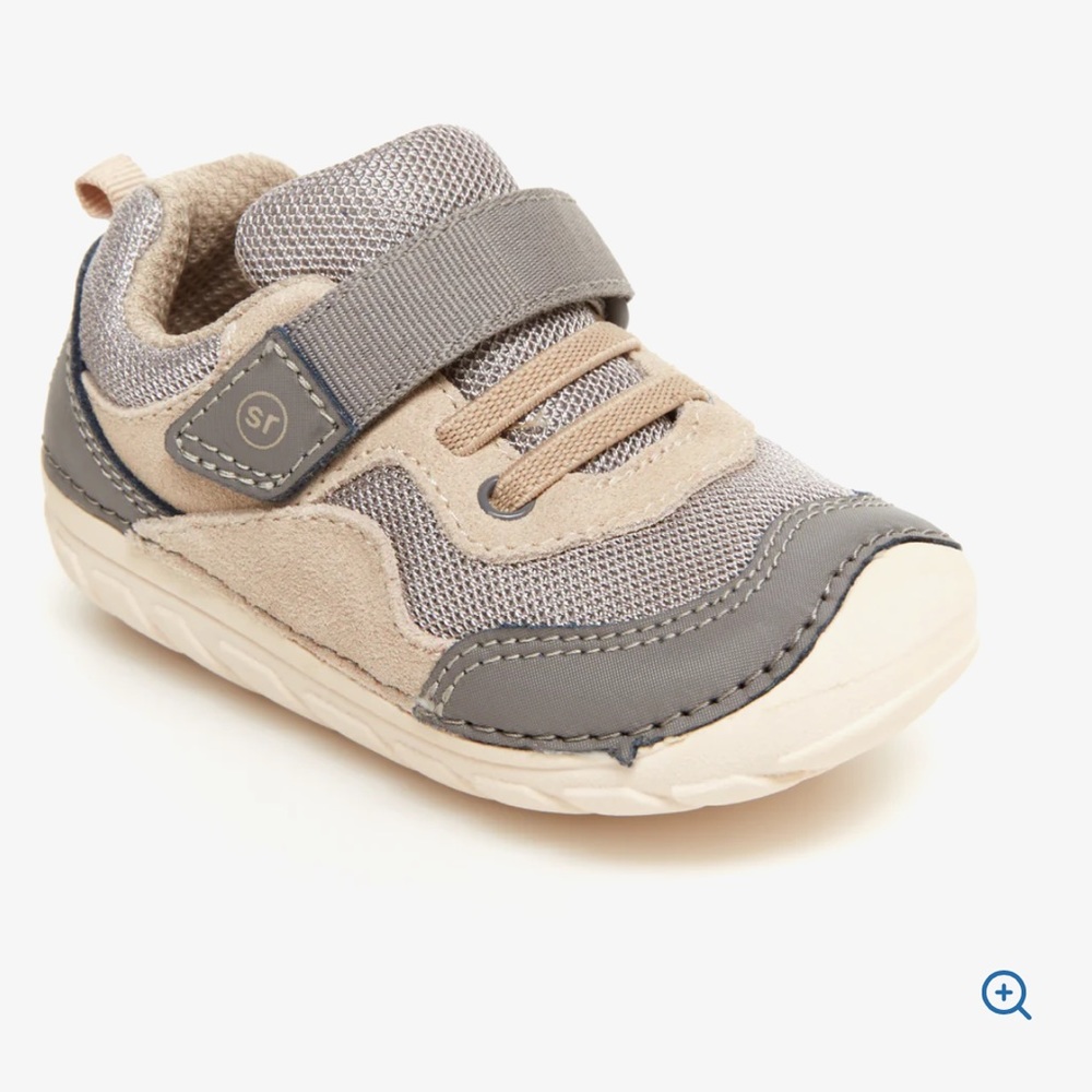 Stride Rite, sm Rhett, gray/beige size 4M